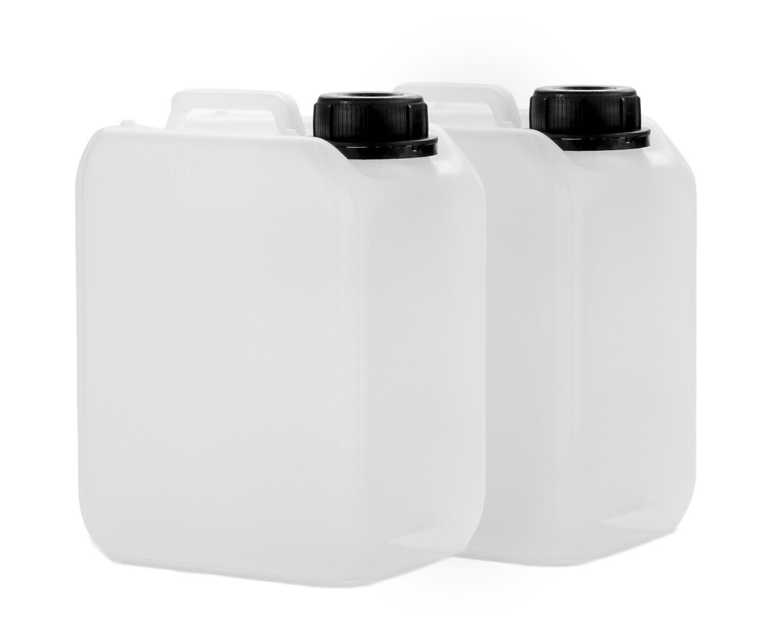 2x 2,5 L Kanister HDPE Kunststoff Wasserkanister Campingkanister Wassertank UN