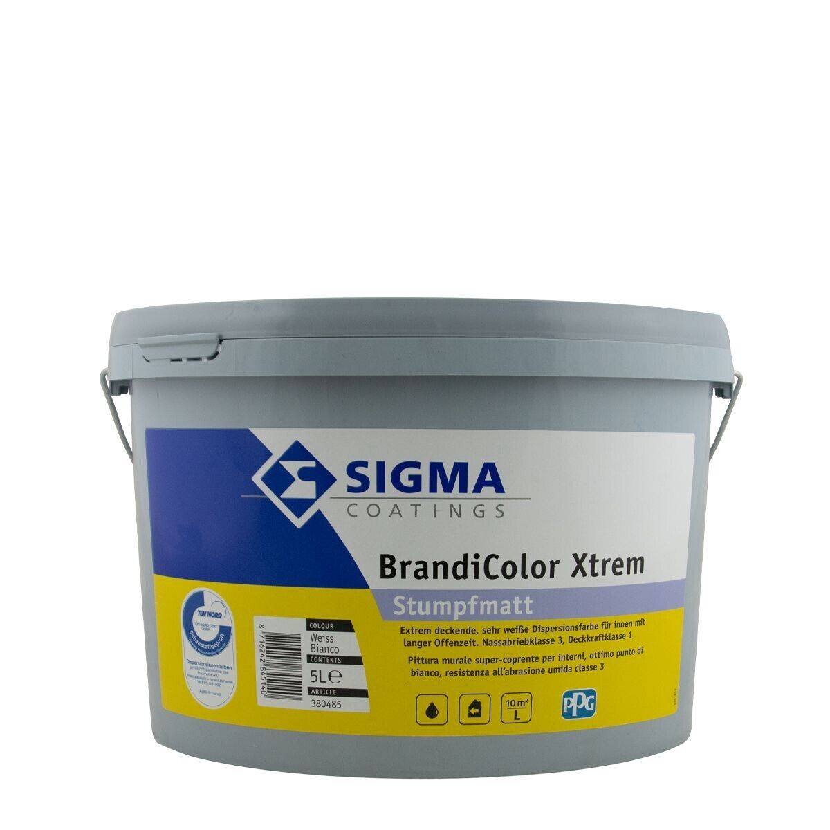 Sigma BrandiColor 5 ltr. Weiß