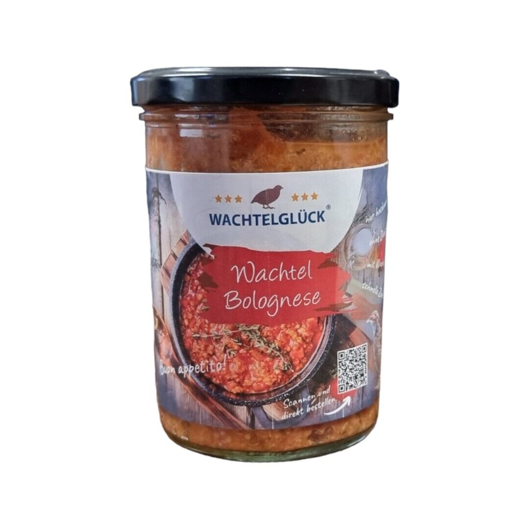 WachtelGlück® Wachtel Bolognese