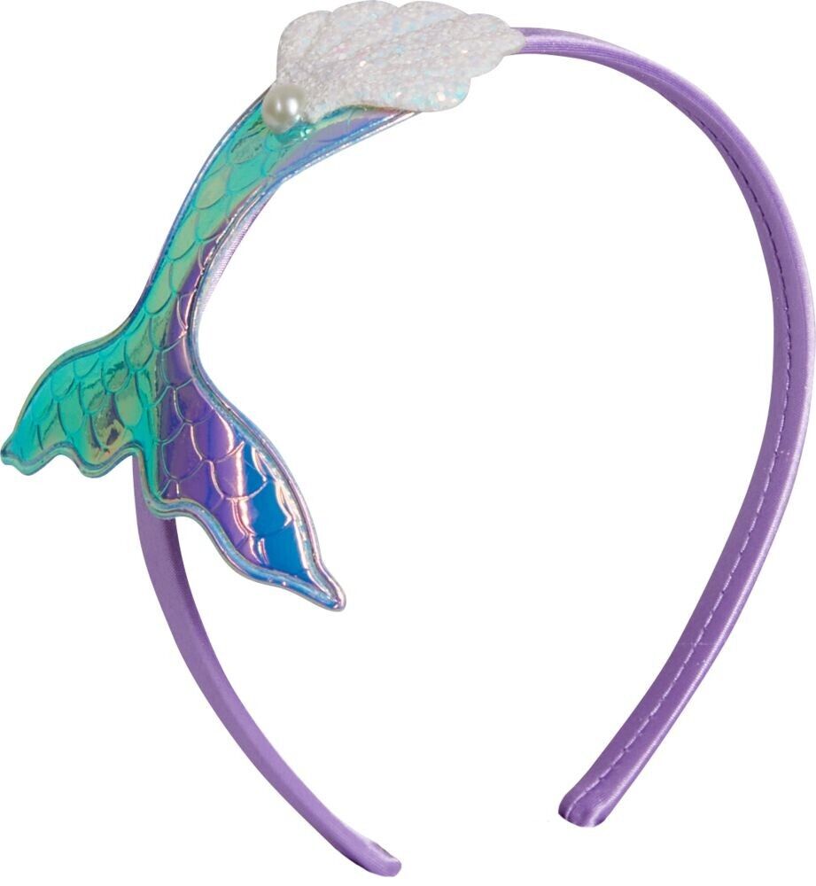 CS Haarreif Nella Nixe mit Flosse & Glitzer Muschel