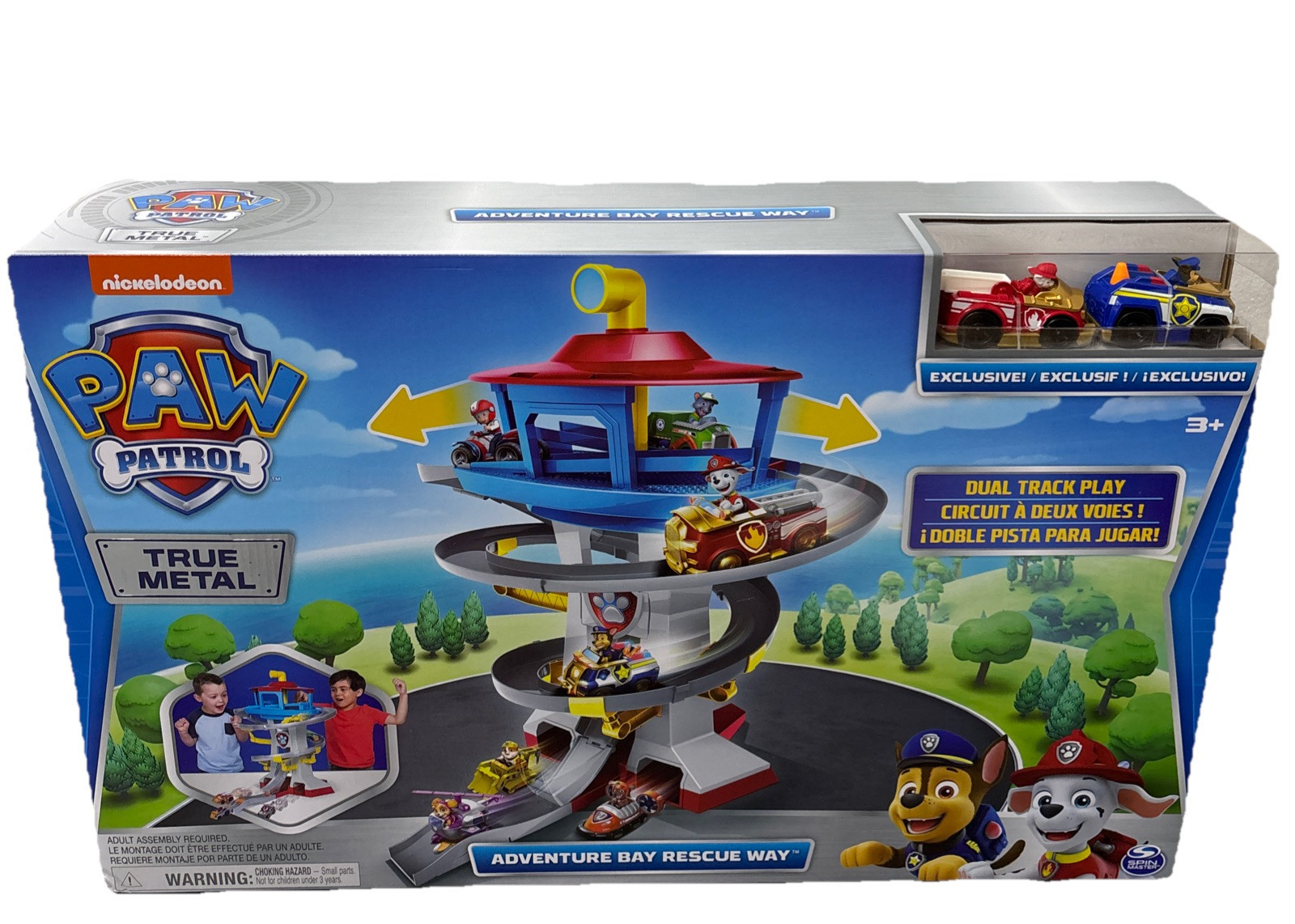Spin Master Paw Patrol True Metal Adventure Bay Rennbahn Spielset (6058281)