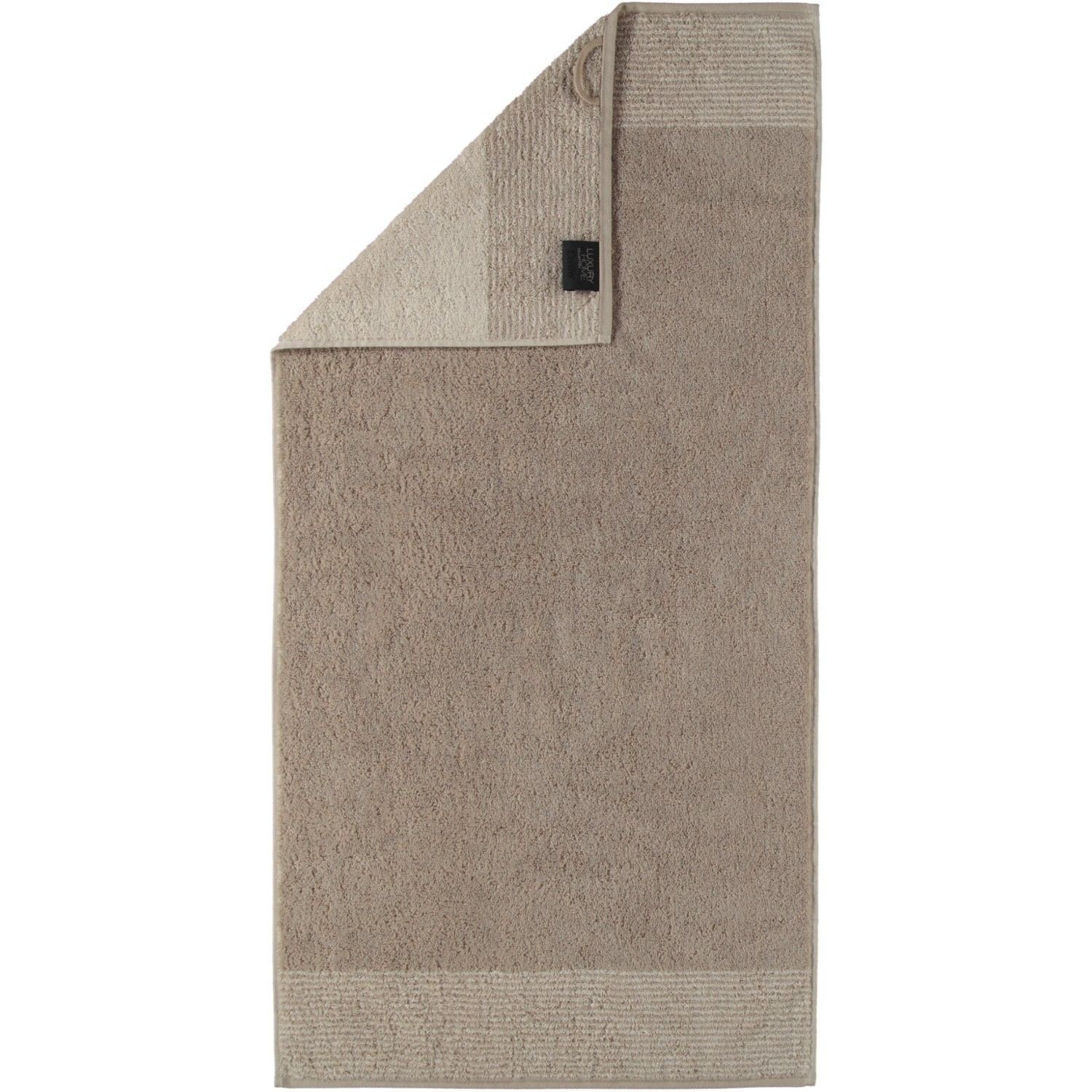 Cawö Duschtuch TWO-TONE BL 80x150 cm beige Badetuch Handtuch Handtücher