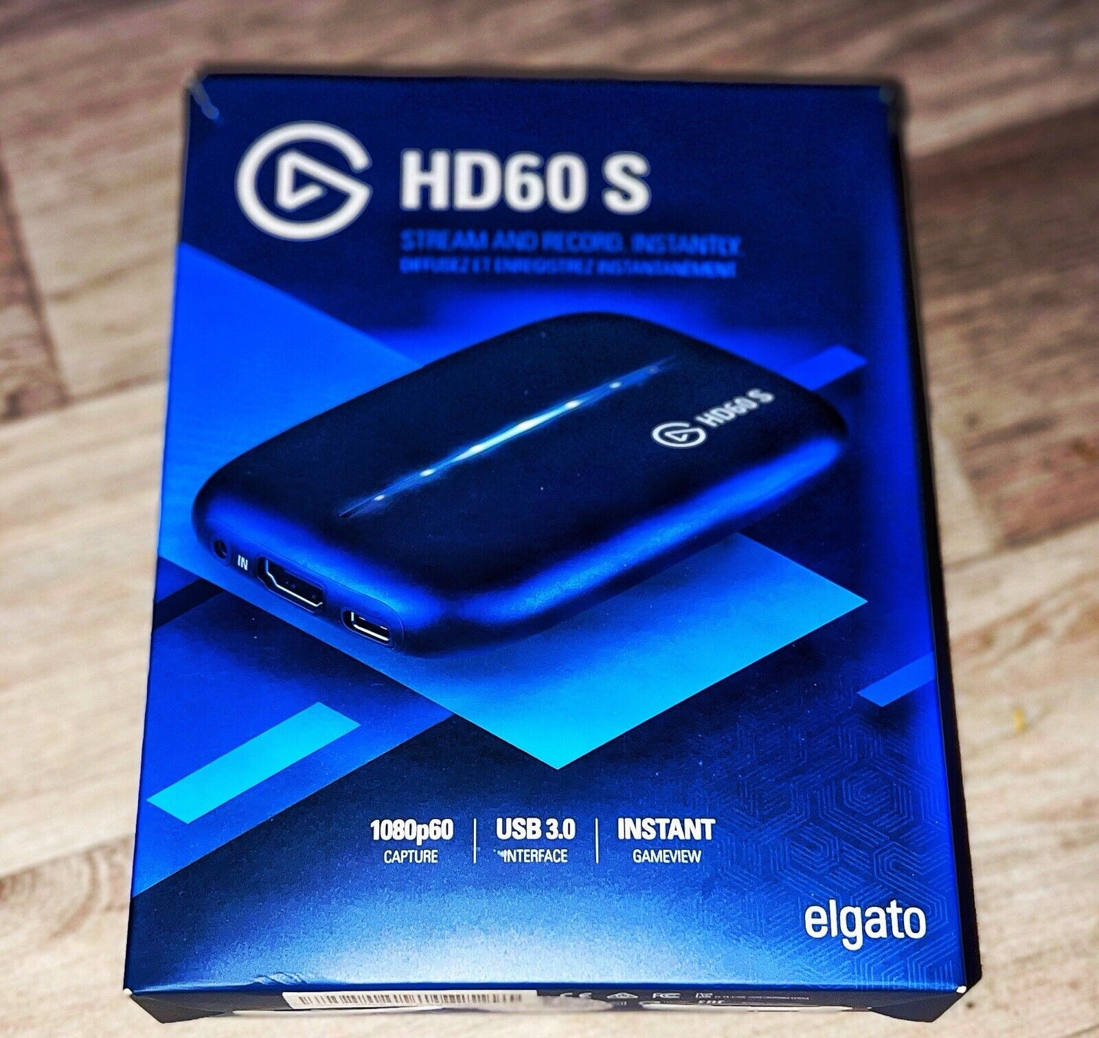 ELGATO Game Capture HD60 Aufnahmegerät, Schwarz
