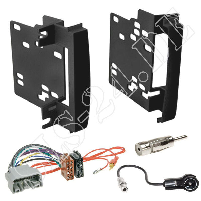 DODGE AVENGER / NITRO ab2007 DOPPEL-DIN Blende ISO Adapter Auto-Radio-Einbau-Set