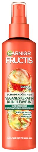 Garnier Reparierendes 10-In-1-Leave-In Gegen Haarschäden, Für Bessere Kämmbarkeit Und Weniger Haarschäden, Mit Amla-Öl Und Pro-Keratin, Fructis Schade