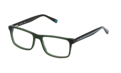 Fila Brillengestell (Model Vfi542L) Für Unisex, Quadratisch, Gefertigt Aus Stainless Steel (Inklusive Brillenetui)