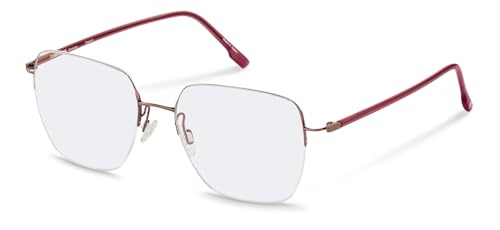Rodenstock Brillengestell (Model R7143) Für Damen, Quadratisch, Gefertigt Aus Titanium (Inklusive Brillenetui)