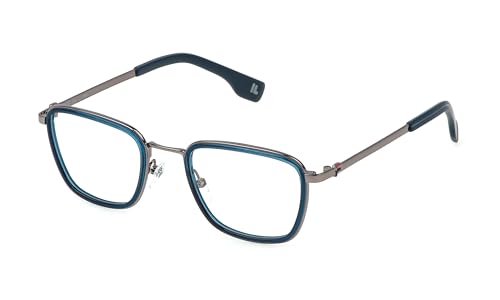 Fila Brillengestell (Model Vfi718V) Für Herren, Quadratisch, Gefertigt Aus Stainless Steel (Inklusive Brillenetui)