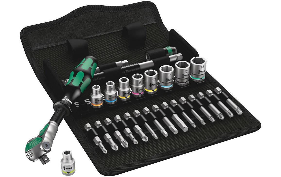 Wera Ratsche »8100 SA 6 Zyklop Speed«, (28 St.)