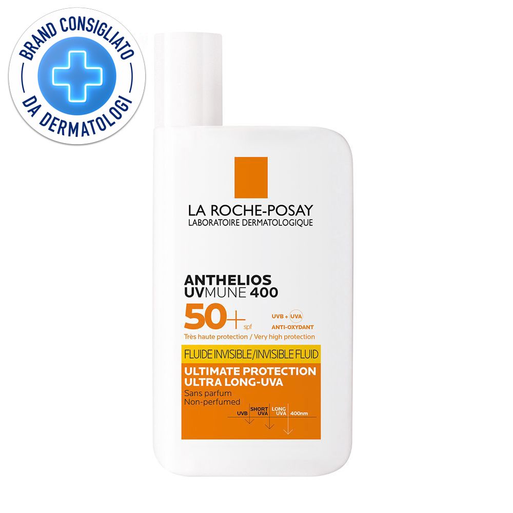La Roche-Posay Anthelios UVMune 400 Fluido Invisibile SPF50+ Senza Pro