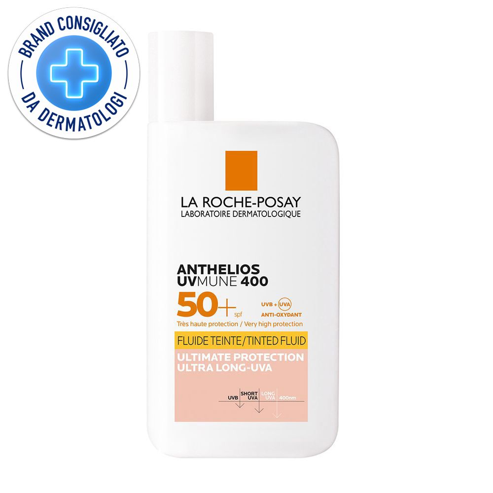 La Roche-Posay Anthelios UVMune 400 Fluido Colorato con Protezione Est