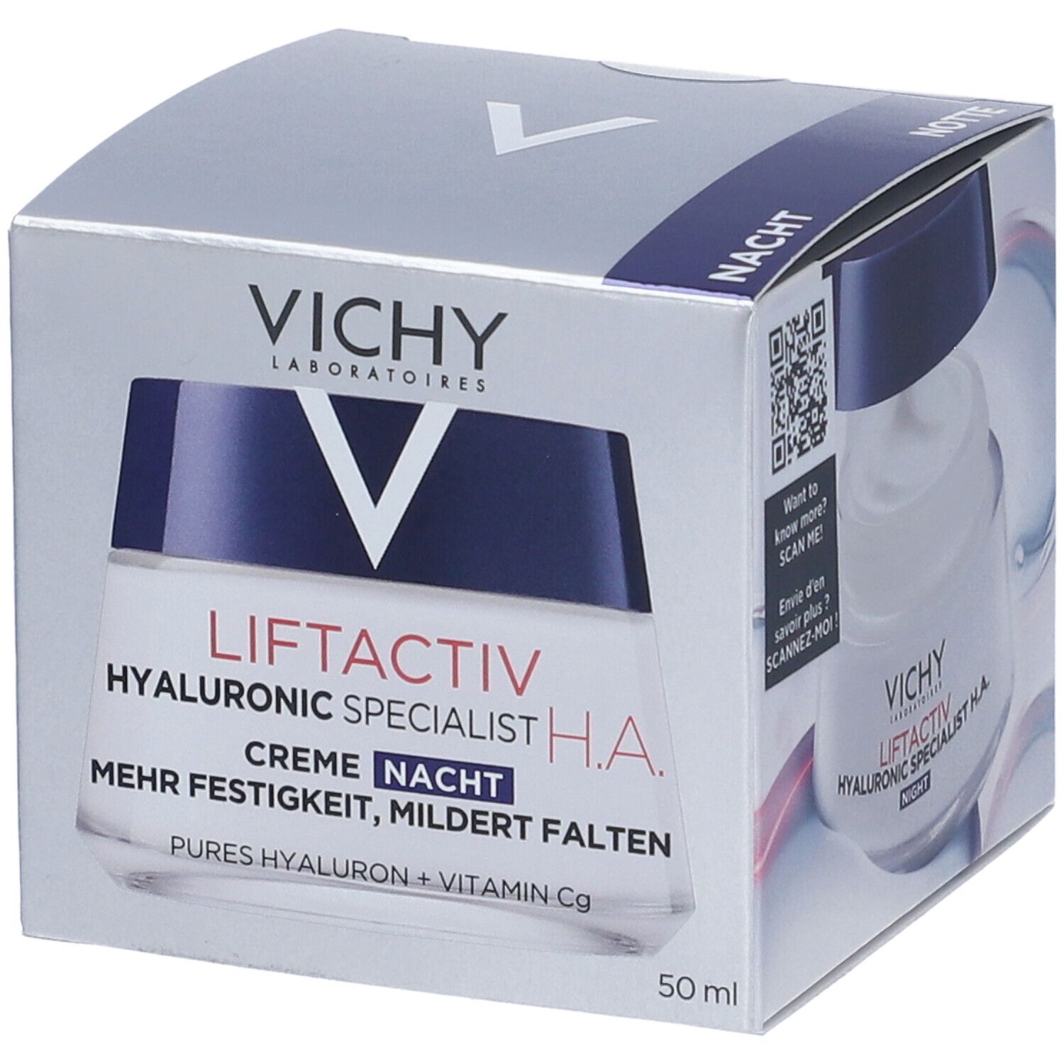 Vichy Liftactiv H.A. Crema Notte Rassodante Anti-Rughe 50 ml