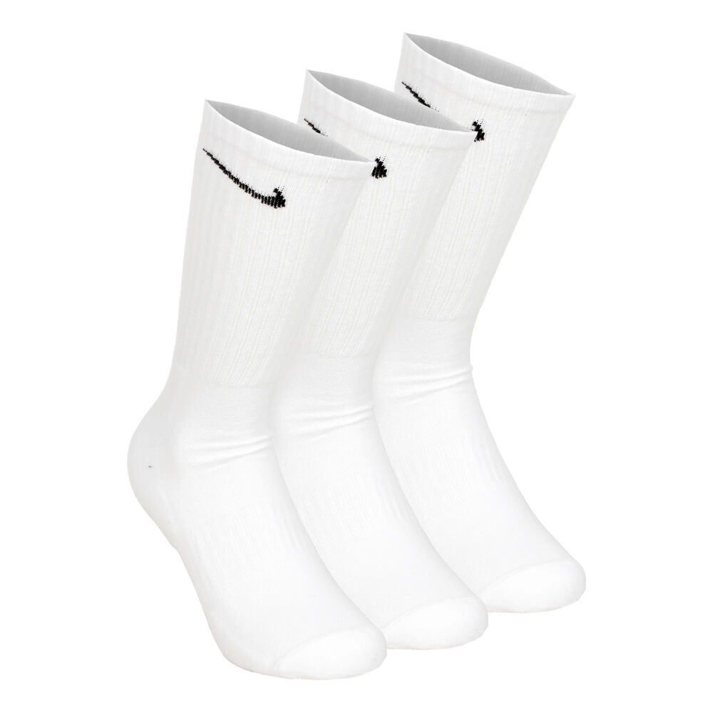 Everyday Cush Crew Sportsocken 3er Pack - Weiß, Schwarz