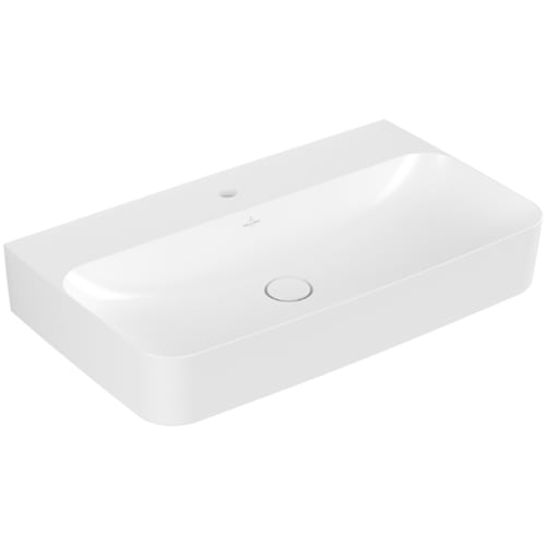 Villeroy & Boch, Waschbecken, V&B Waschtisch FINION m verd. ÜL ViFlow 800x470mm Unt geschli (470 mm, 800 mm)