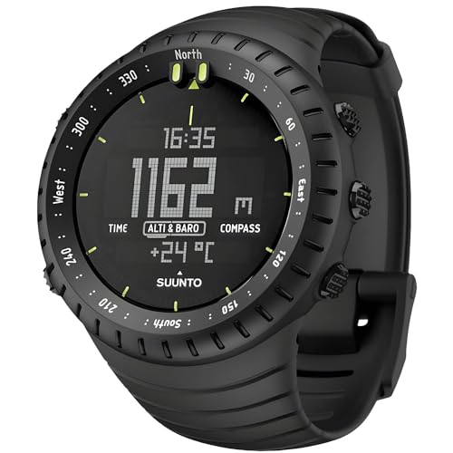 Suunto Core Alpha Stealth Montre Outdoor Avec Altimètre, Baromètre Et Gps