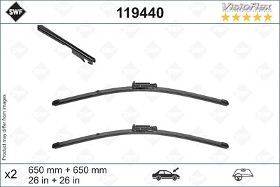 Swf Wischblatt [Hersteller-Nr. 119440] für Seat
