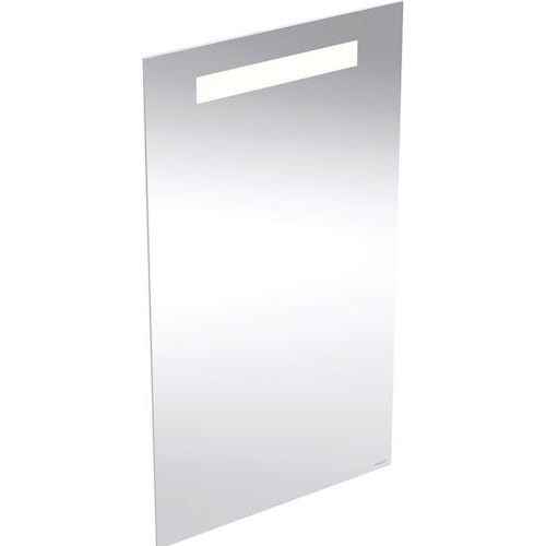 Geberit, Spiegel, Option Basic Square Lichtspiegel, Beleuchtung oben