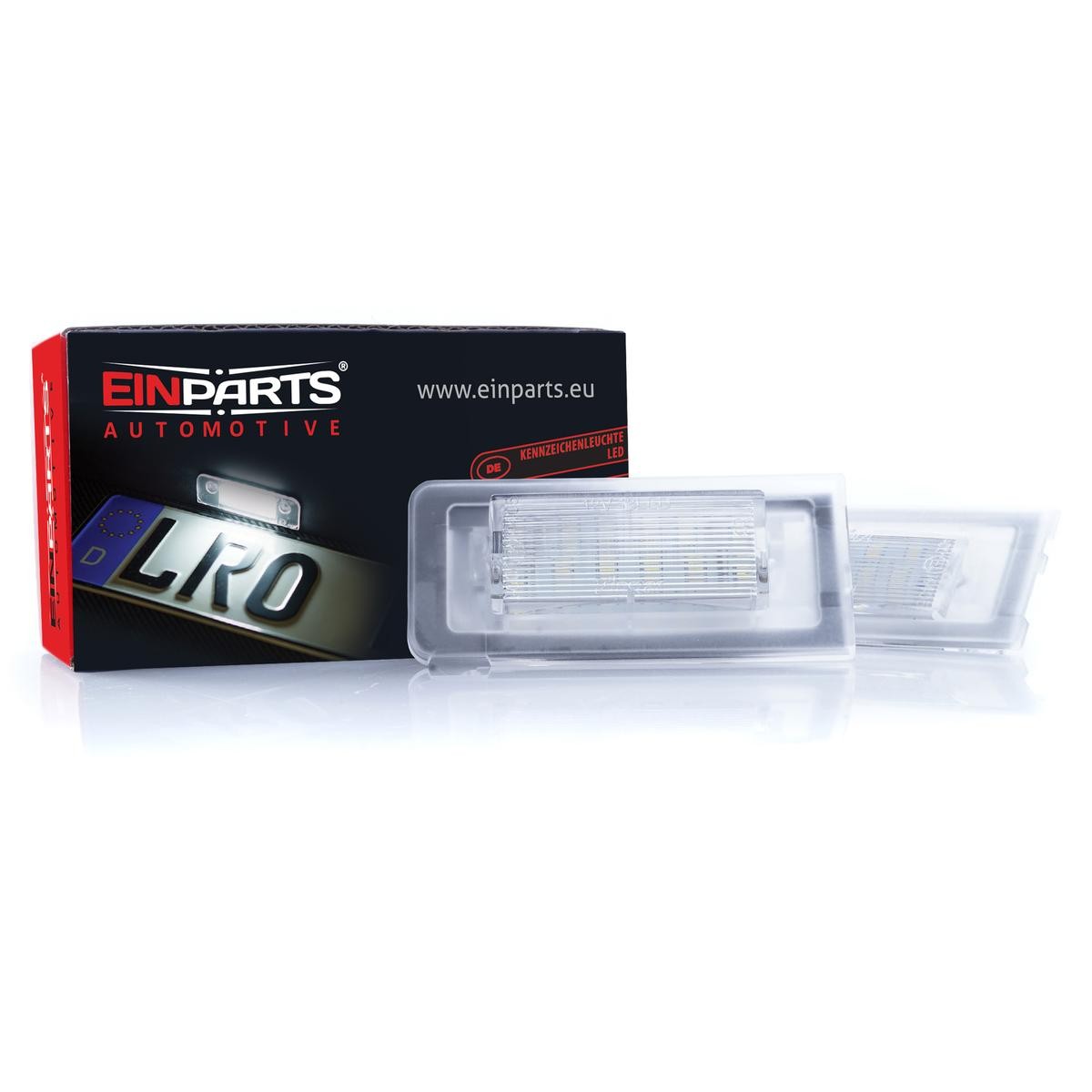 EINPARTS EP84 Kennzeichenleuchte LED AUDI: TT Coupe, TT Roadster