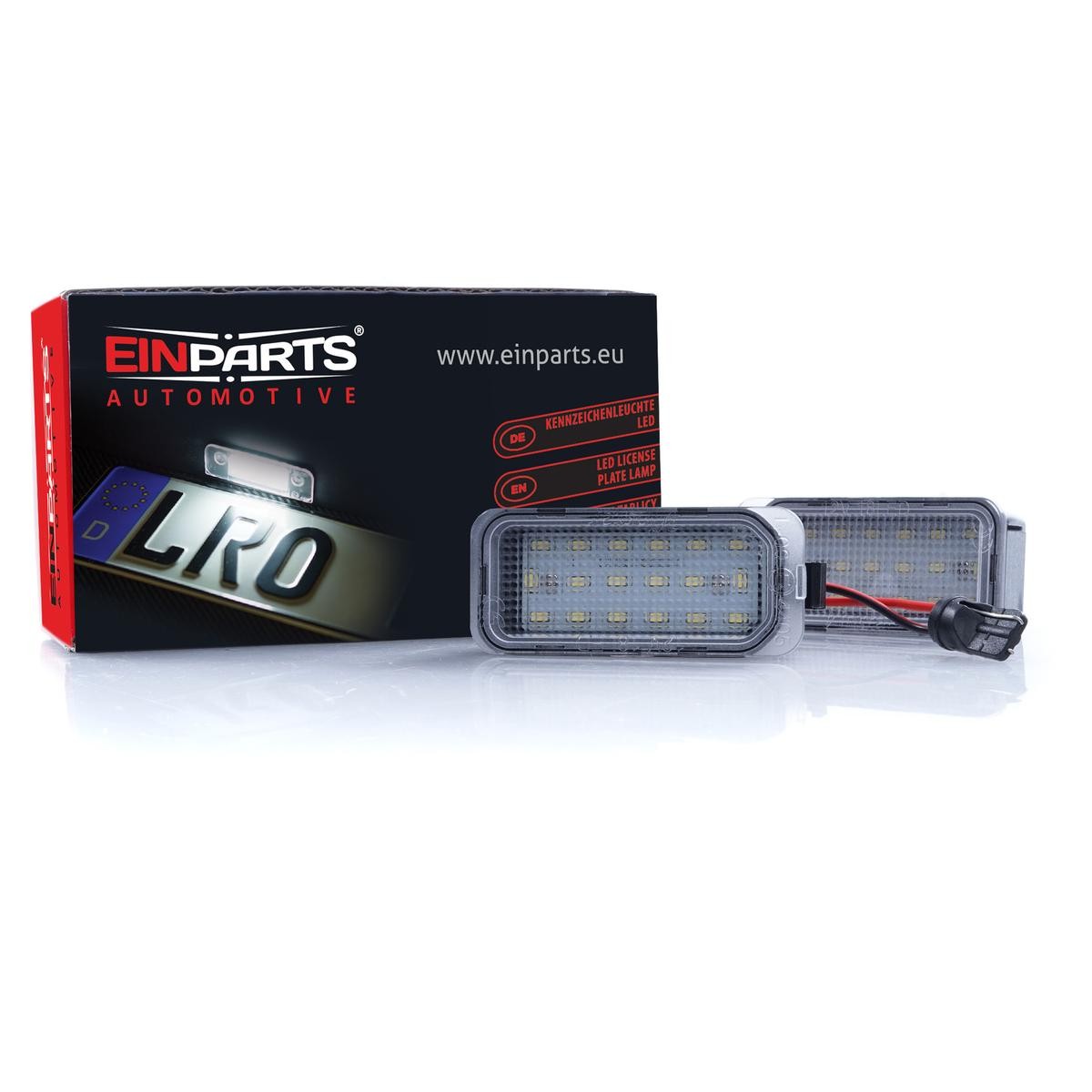 EINPARTS EP73 Kennzeichenleuchte LED FORD: S-Max Mk1 MPV, S-Max Mk1, KUGA 1, JAGUAR: XF Limousine