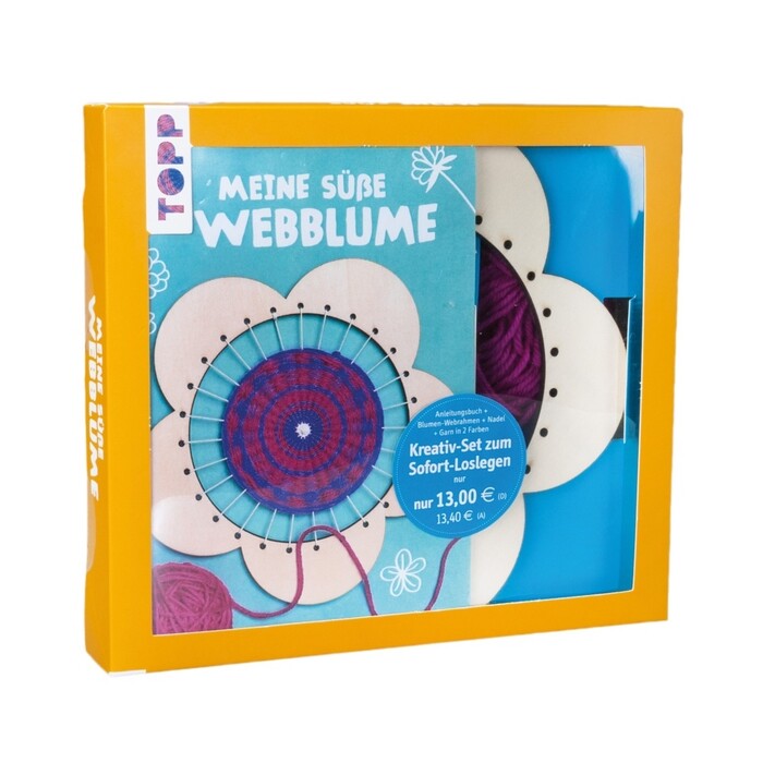 TOPP Kreativ-Set Meine süße Webblume