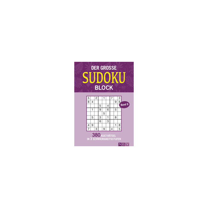 Der große Sudokublock Band 9