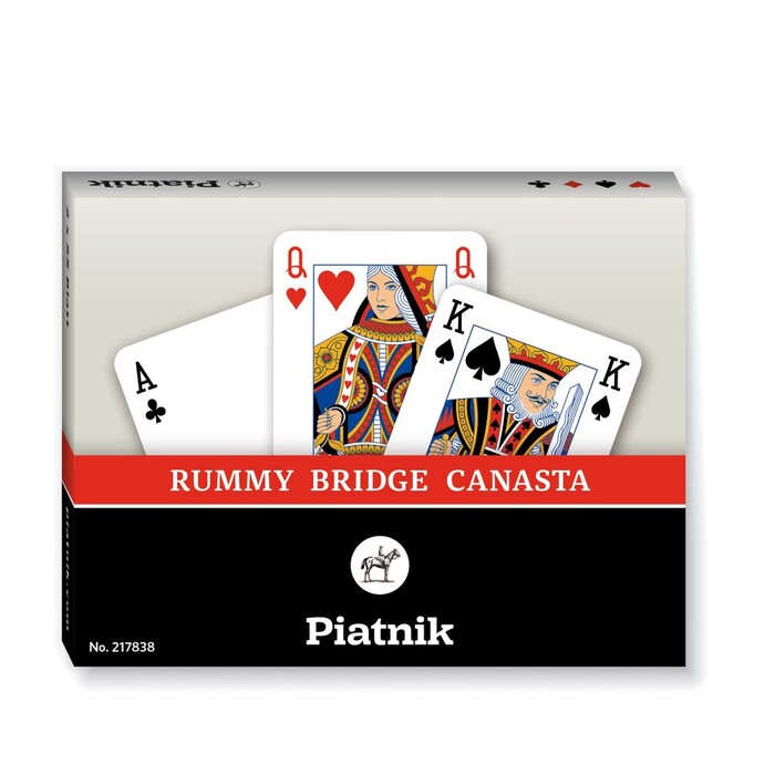 PIATNIK Rummy Bridge Canasta Spielkarten