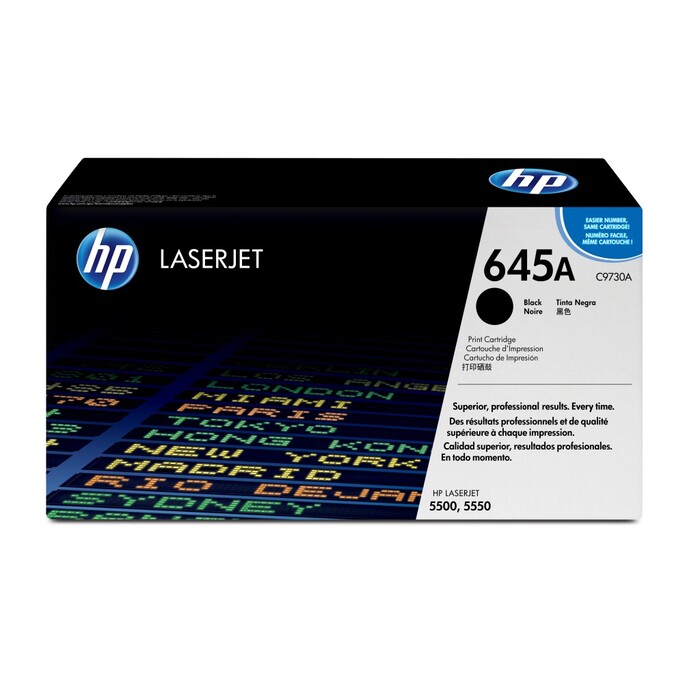 HP LJ Cartridge Nr.645A black 13K