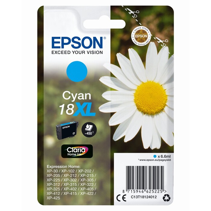 Epson Claria Home Ink Nr.18XL cyan