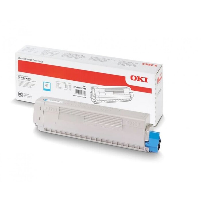 OKI Toner MC853 cyan 7,3K