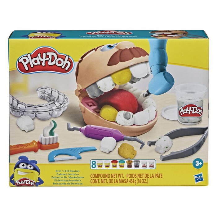 HASBRO Play-Doh Zahnarzt Dr. Wackelzahn