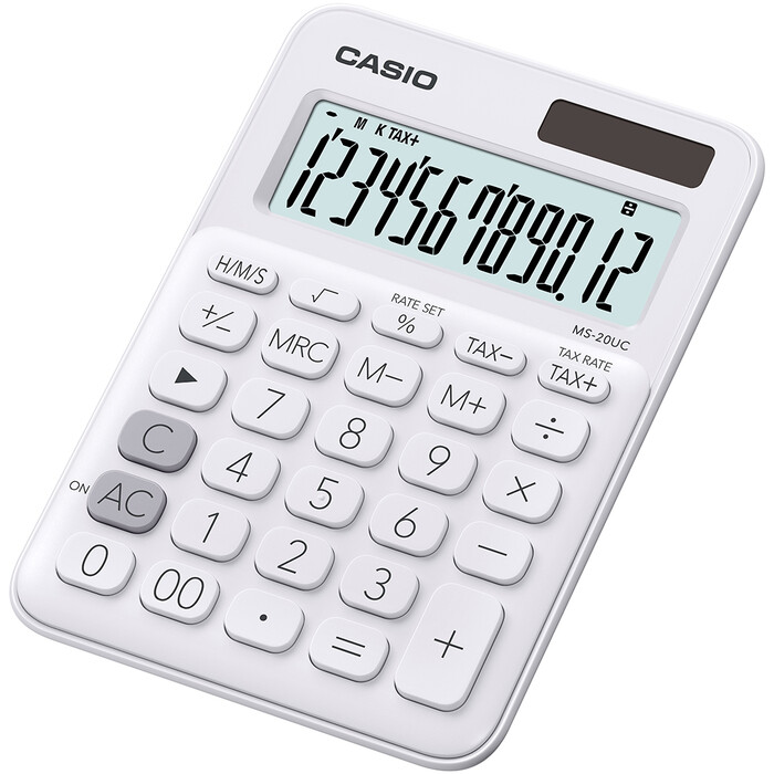 CASIO Taschenrechner MS-20UC weiss