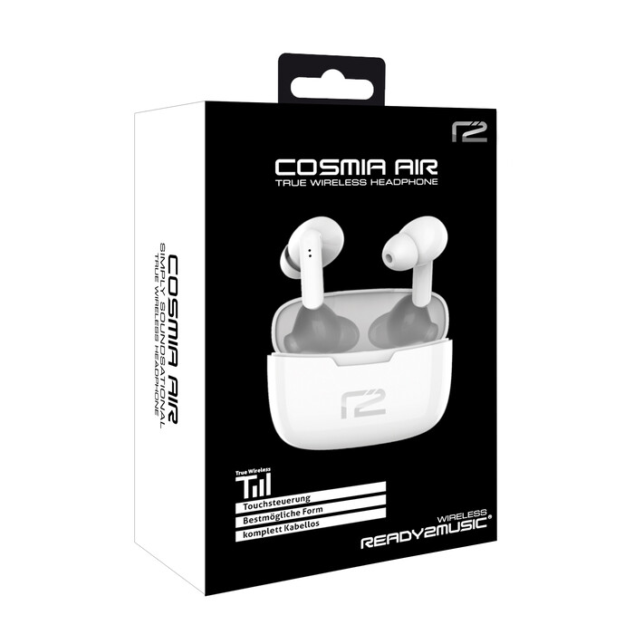 READY2MUSIC Cosmia Air True Wireless In-Ear Kopfhörer weiss