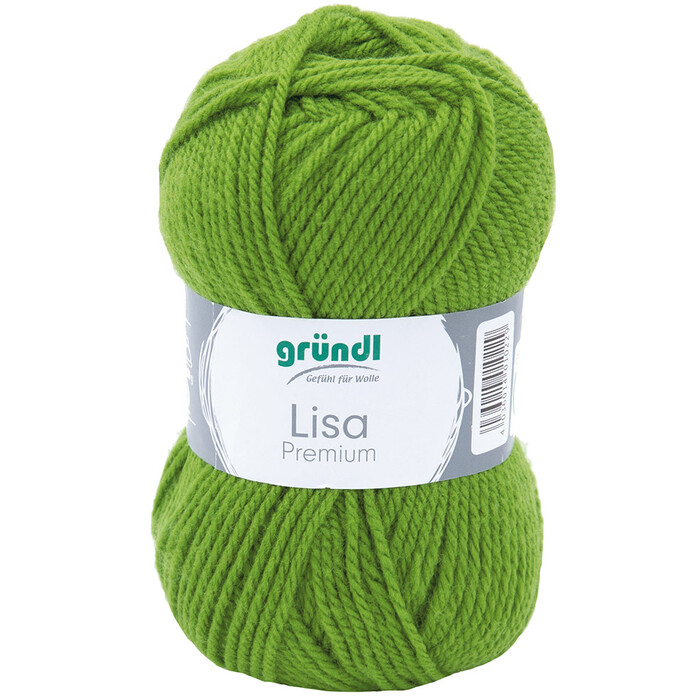 GRÜNDL Garn Lisa Premium 50g grasgrün