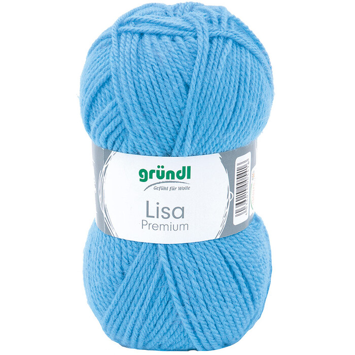 GRÜNDL Garn Lisa Premium 50g hellblau