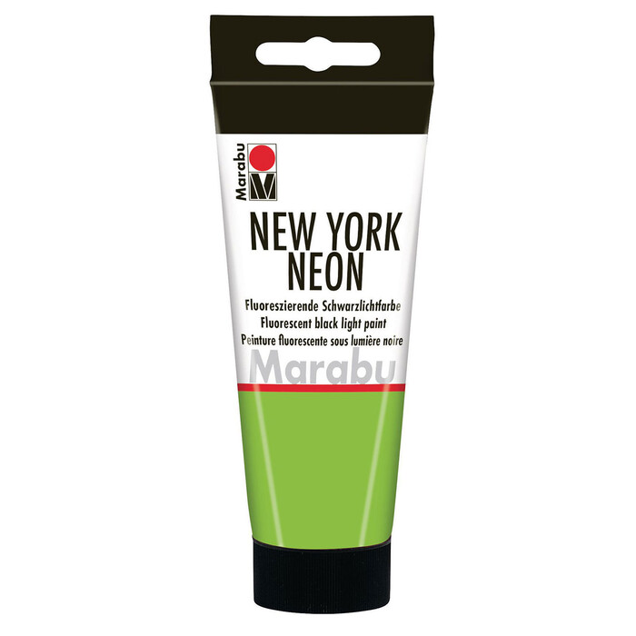 MARABU Schwarzlichtfarbe New York Neon 100 ml neongrün