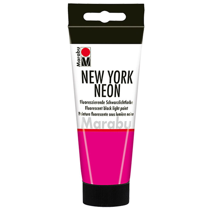 MARABU Schwarzlichtfarbe New York Neon 100 ml neonpink