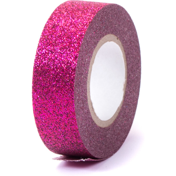 Washi Tape Glitzer 15 mm x 5 m pink