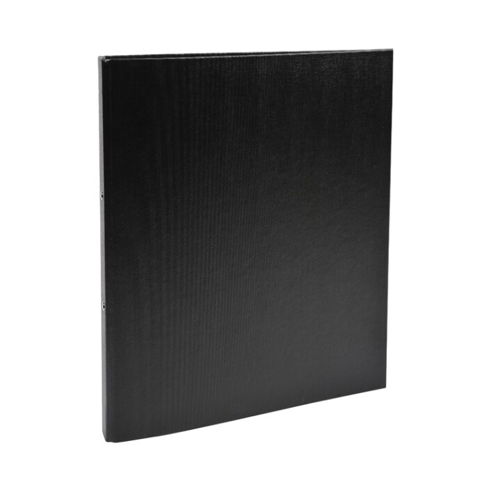 Ringmappe A4 2 Ringe Ø 15 mm schwarz