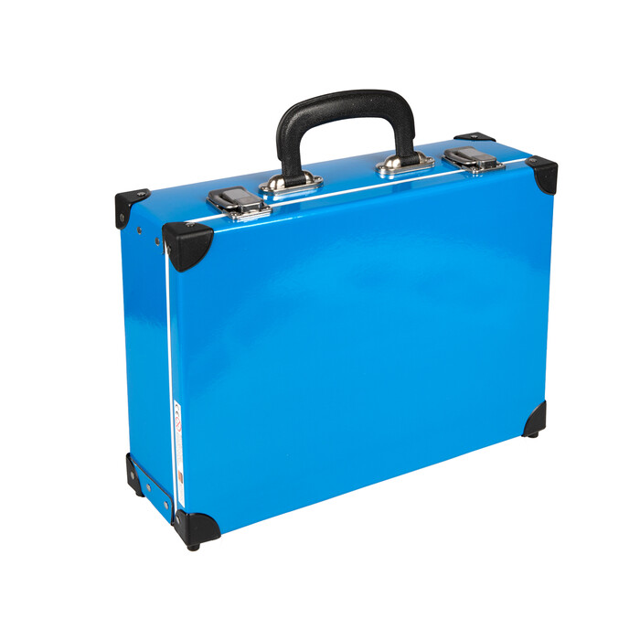 Handarbeitskoffer 33 x 23 x 10 cm blau