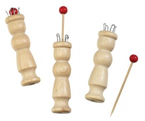 Strickliesel 11,5cm +Stab 10cm, 1 Stk.