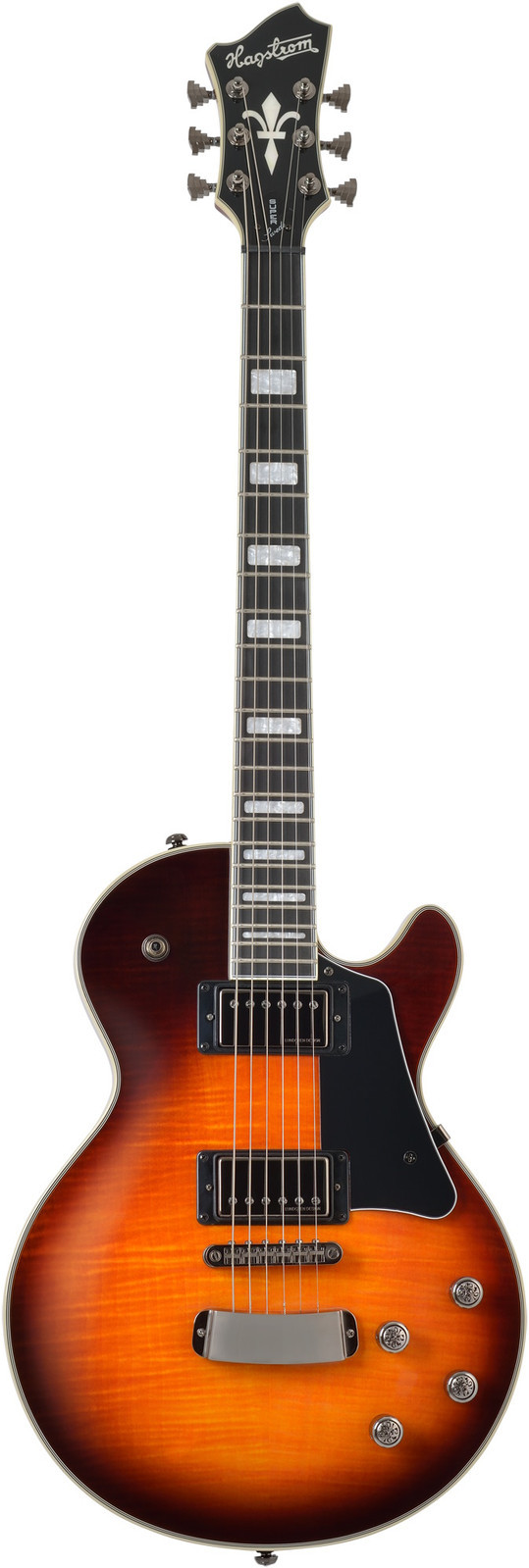 Hagstrom Super Swede LTD Tiger Burst