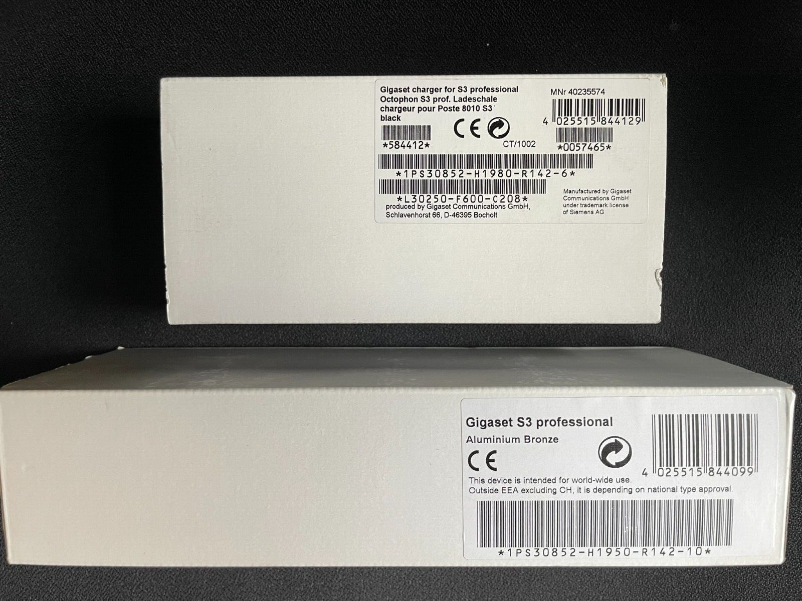 Siemens Unify Gigaset S3 ohne Ladeschale Neu OVP Mwst. Rechnung