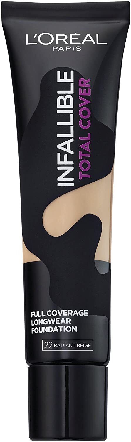 L'Oréal Paris Infallible Total Cover Foundation 35g - 22 Radiant Beige