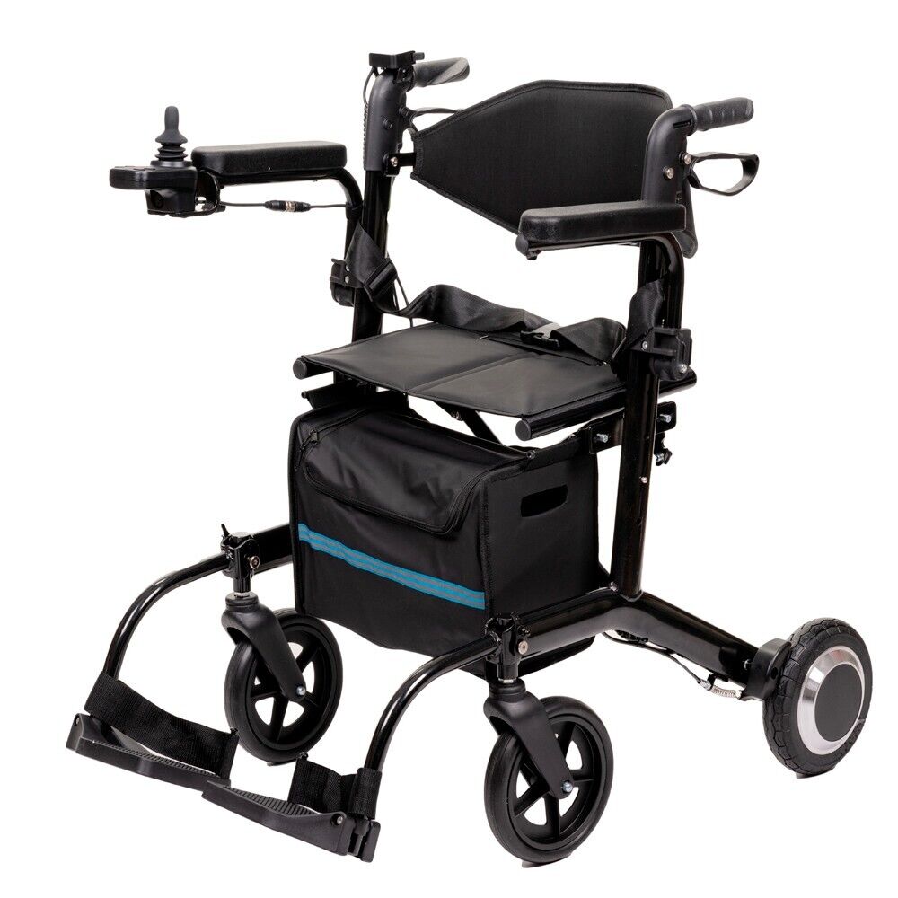 Elektrische Rollstuhl / Rollator moderne 2-in-1-Lösung