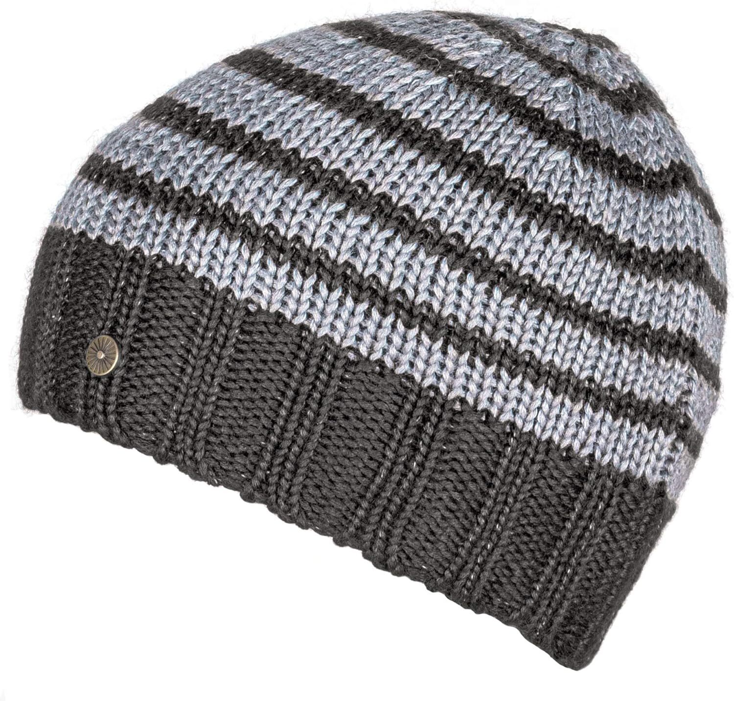 Rubberneck Flash Beanie Kinder Mütze grau Mütze Reflektoren gefüttert Fleece