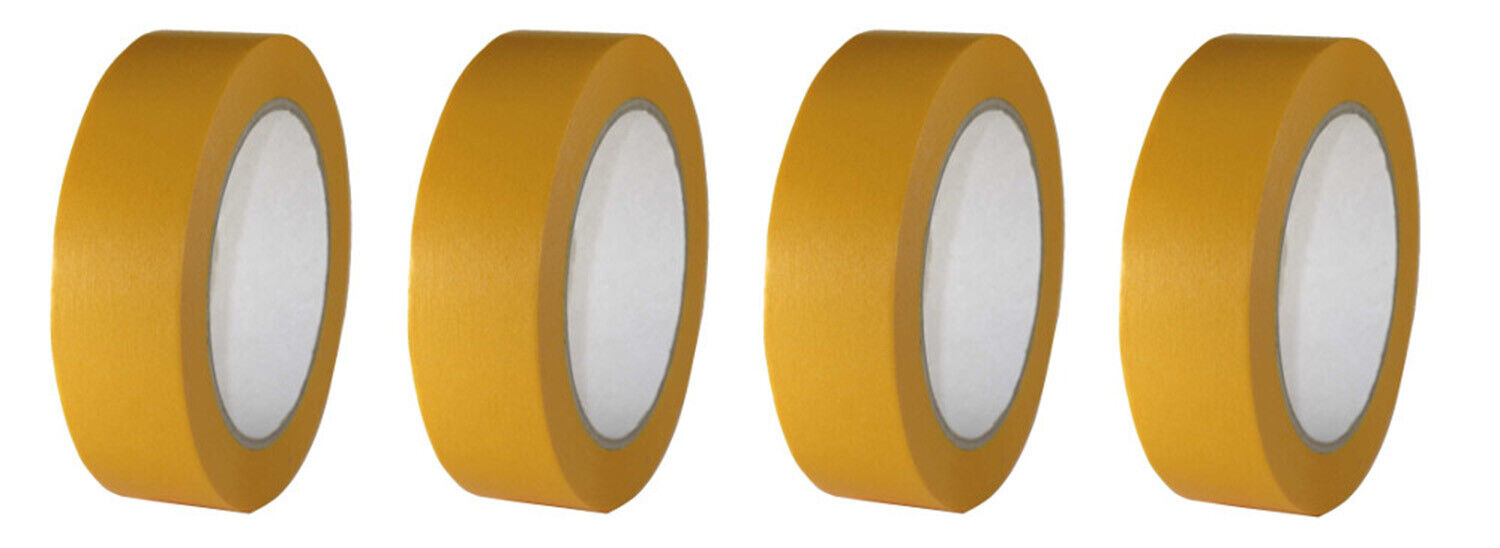 4 Rollen Maler Goldband 30mm x 50m
