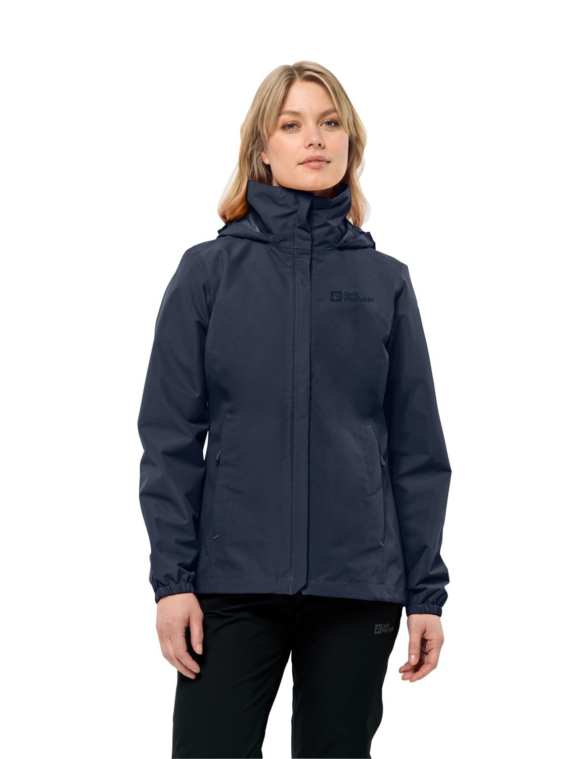 Jack Wolfskin Stormy Point 2L Jkt W, Damen Oberbekleidung, Nachtblau, Xxl