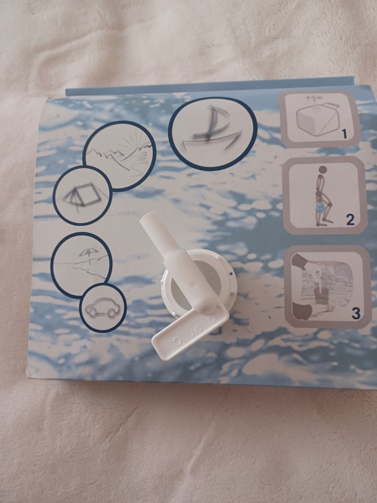 7 Stück faltbare Wasserkanister, 10 Liter, für Trinkwasser geeignet, neu