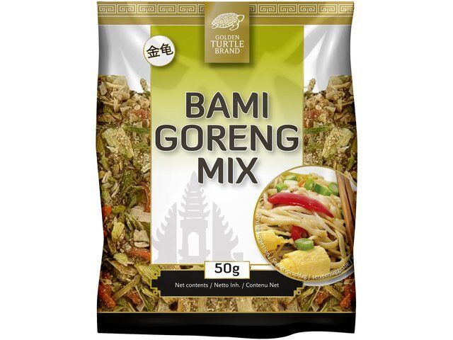 Bami Goreng Mix Gewürzmischung Gewürz 50g Rezept auf Rückseite Bamigoreng