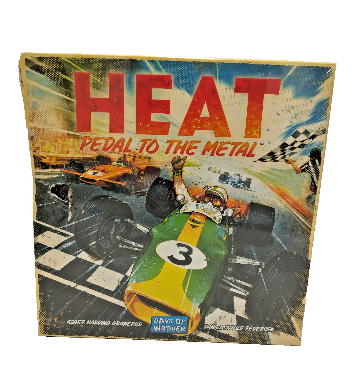HEAT - Pedal to the Metal - Englisch - Boardgame - Neu OVP 2. Wahl #